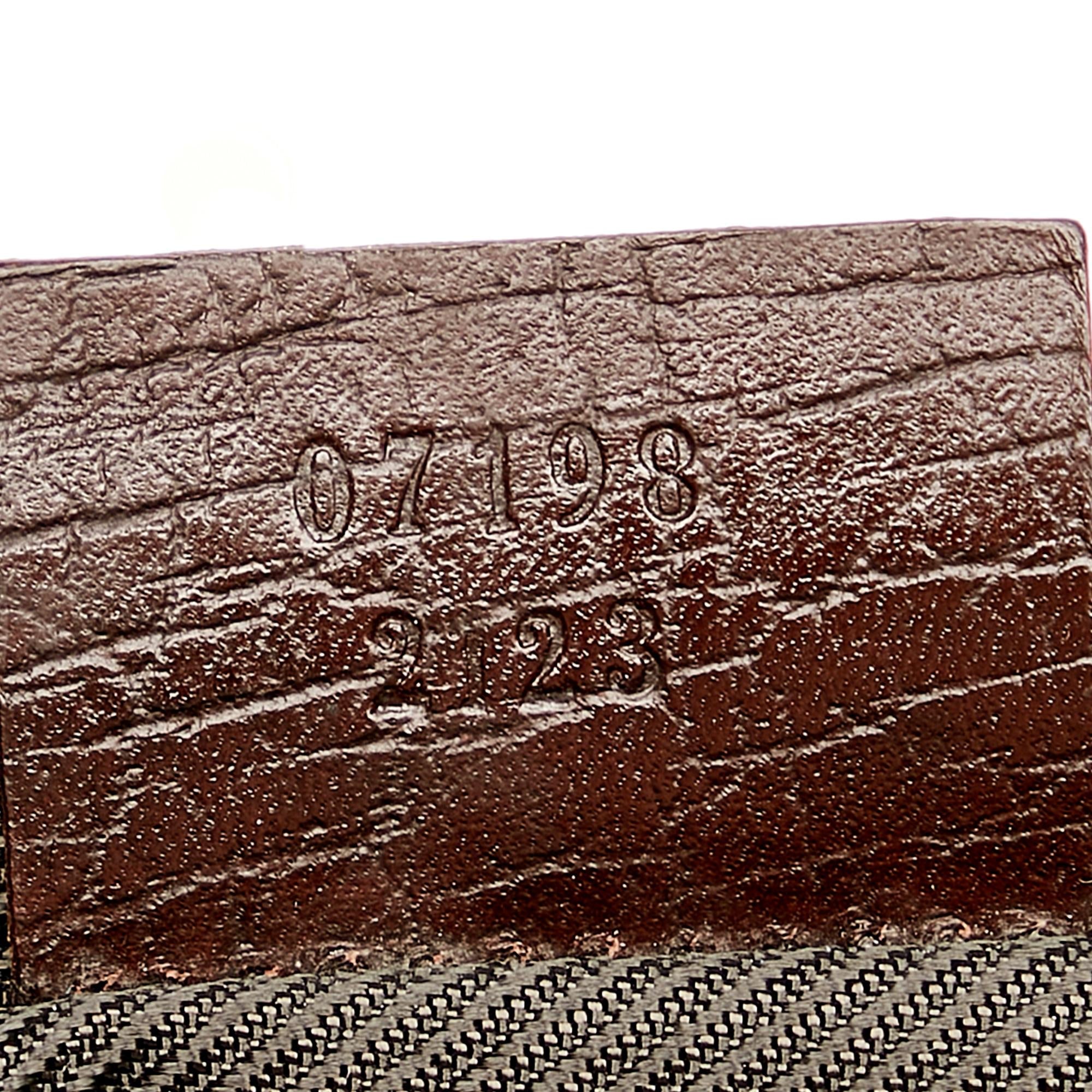 Gucci GG Canvas Boat Baguette (SHG-32757)