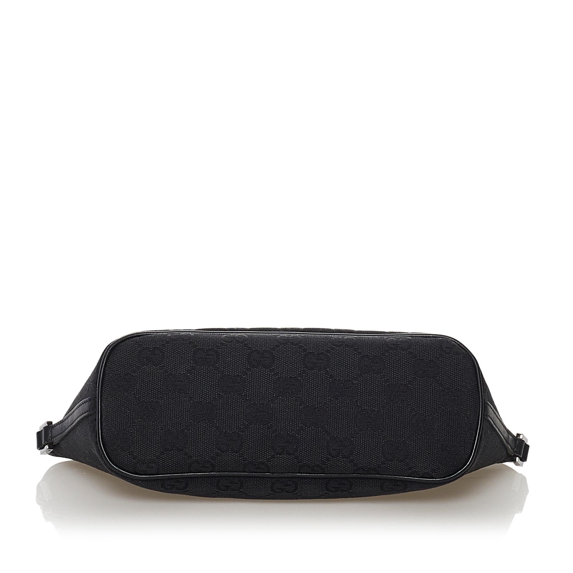 Gucci GG Canvas Boat Baguette (SHG-32776)