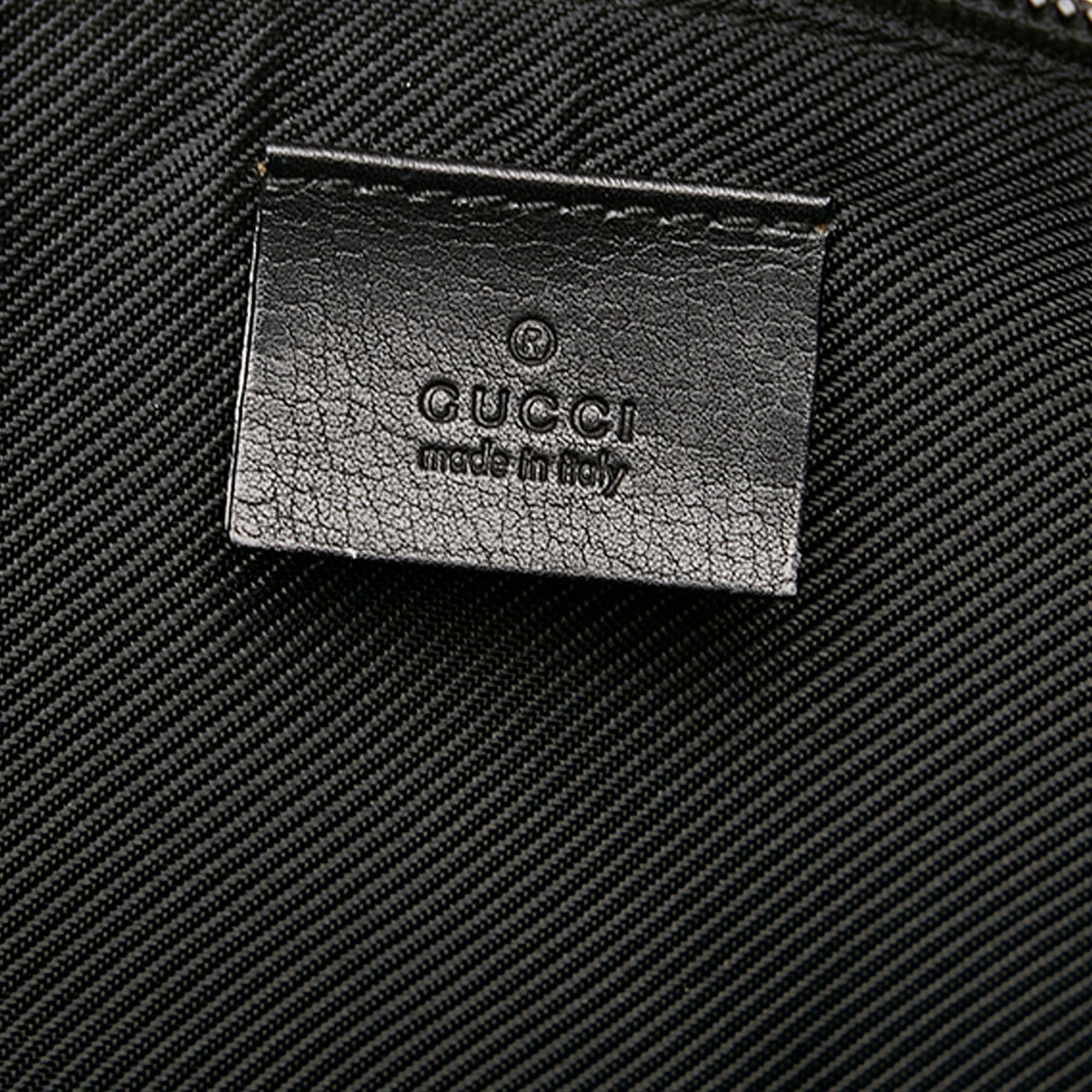 Gucci GG Canvas Boat Baguette (SHG-32776)