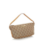 Gucci GG Canvas Boat Baguette (SHG-32977)