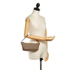 Gucci GG Canvas Boat Baguette (SHG-33190)
