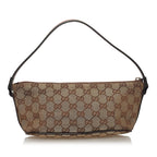 Gucci GG Canvas Boat Baguette (SHG-33224)