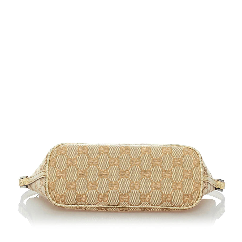 Gucci GG Canvas Boat Baguette (SHG-34659)