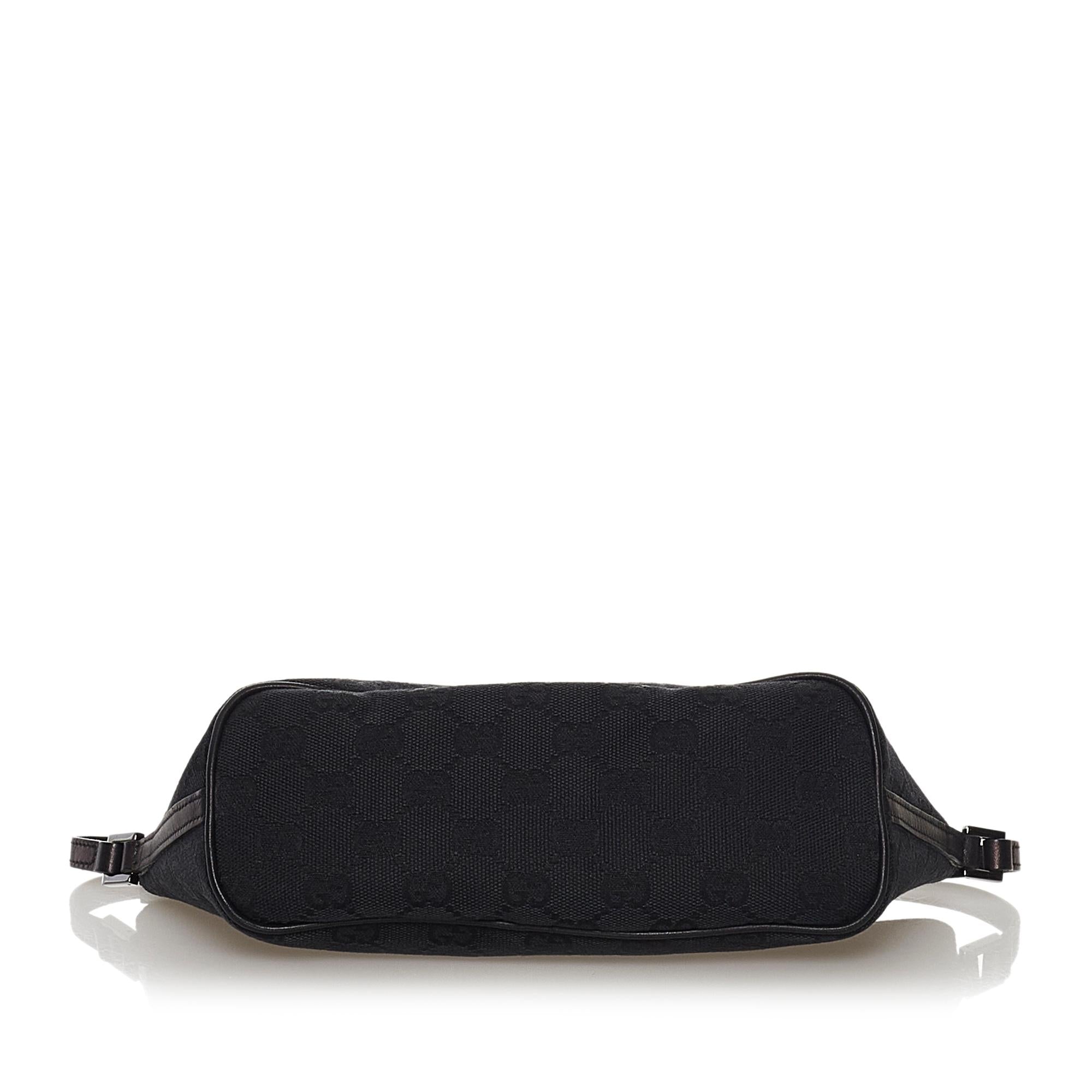 Gucci GG Canvas Boat Baguette (SHG-34676)