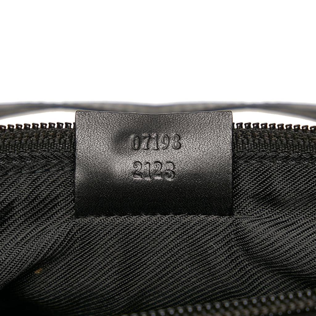 Gucci GG Canvas Boat Baguette (SHG-36162)