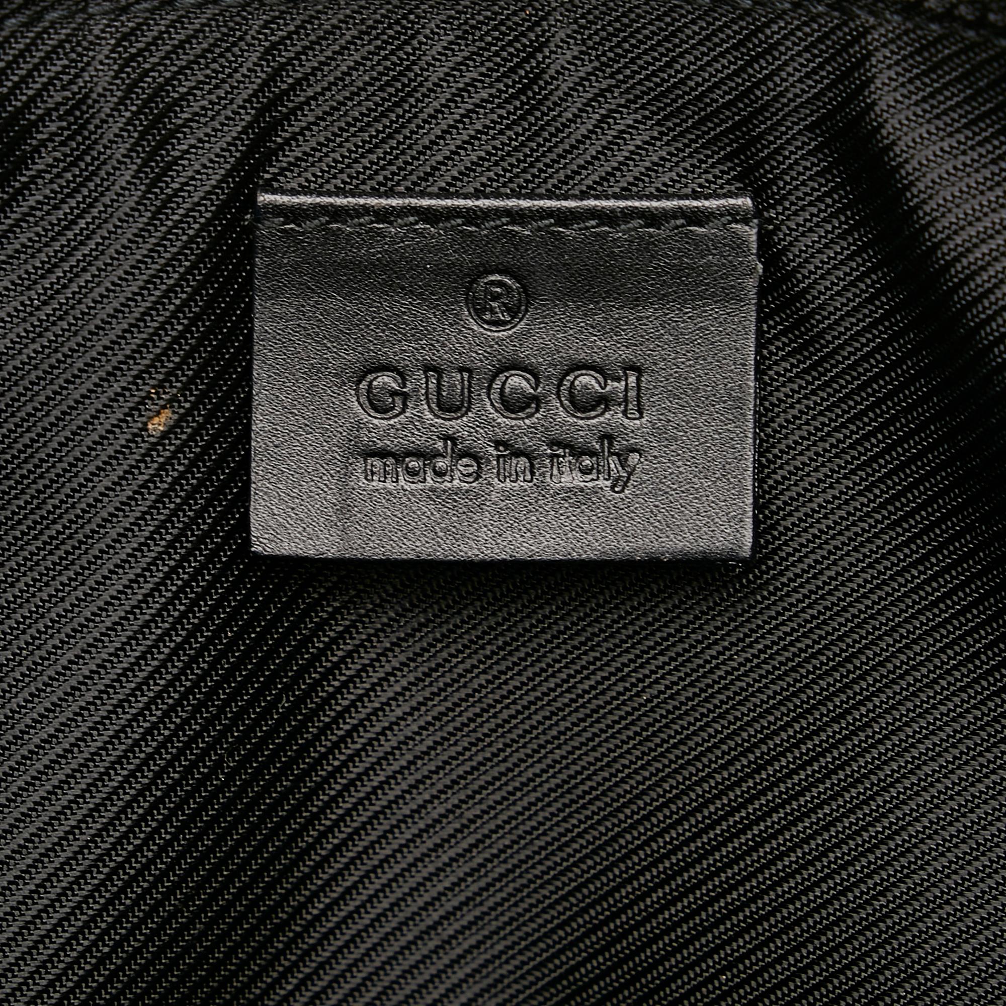 Gucci GG Canvas Boat Baguette (SHG-36162)