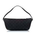 Gucci GG Canvas Boat Baguette (SHG-36571)
