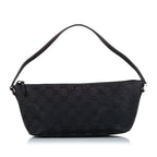 Gucci GG Canvas Boat Baguette (SHG-36571)