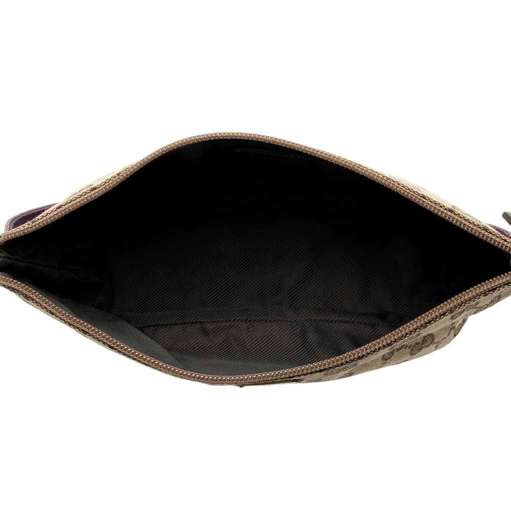 Gucci GG Canvas Classic Pochette (SHF-QPrDNd)