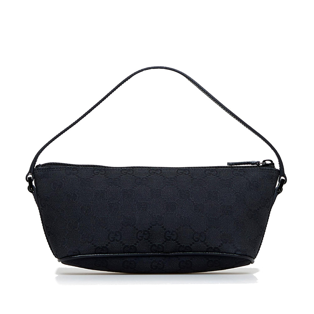 Gucci GG Canvas Boat (SHG-bcMwuf)