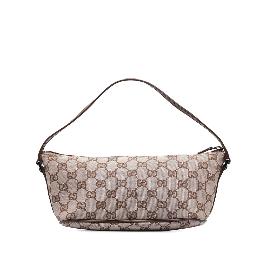 Gucci GG Canvas Boat (SHG-peR5k2)