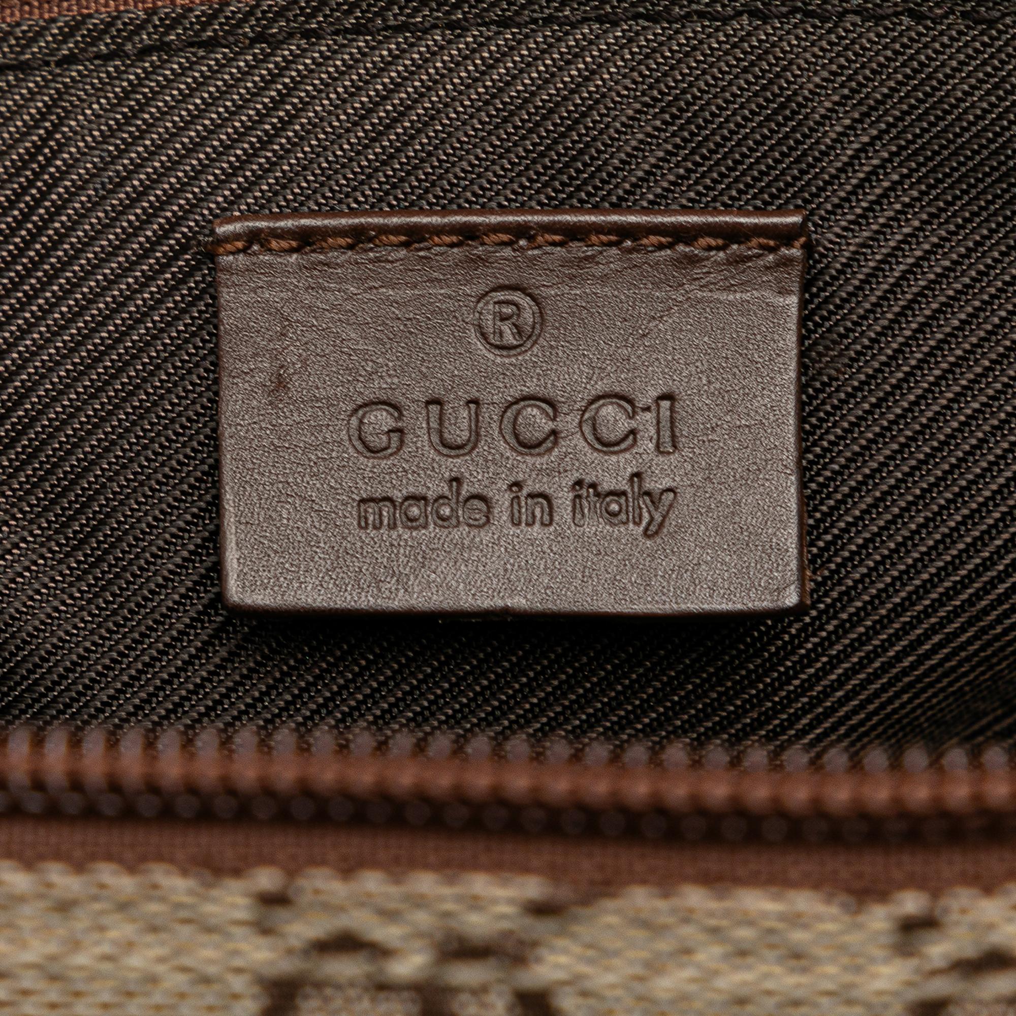 Gucci GG Canvas Boat (SHG-rBBcns)