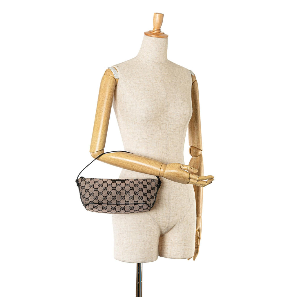 Gucci GG Canvas Boat (SHG-KthoJm)