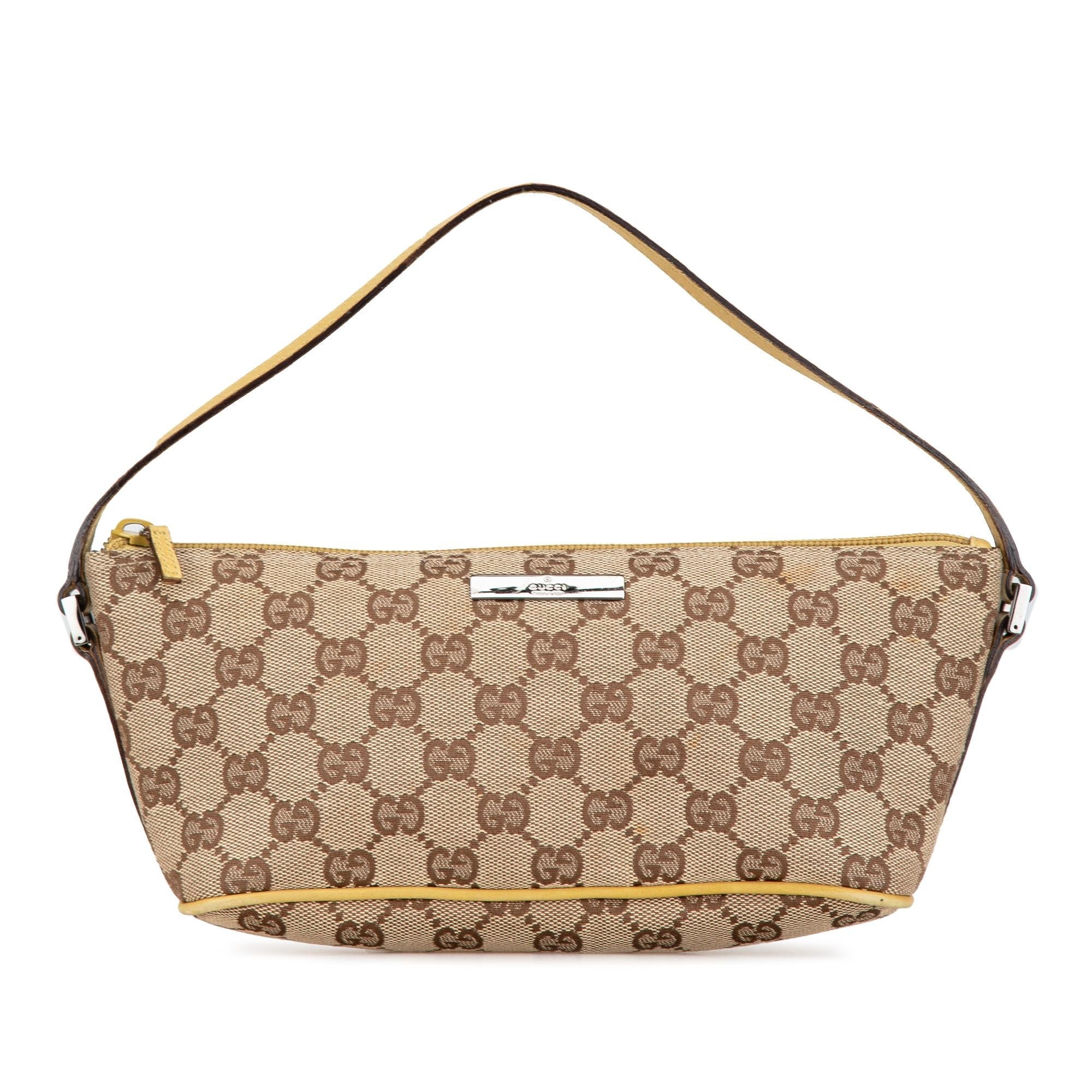 Gucci GG Canvas Boat (SHG-dm3Oib)