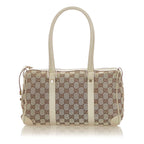 Gucci GG Canvas Boston Bag (SHG-20383)