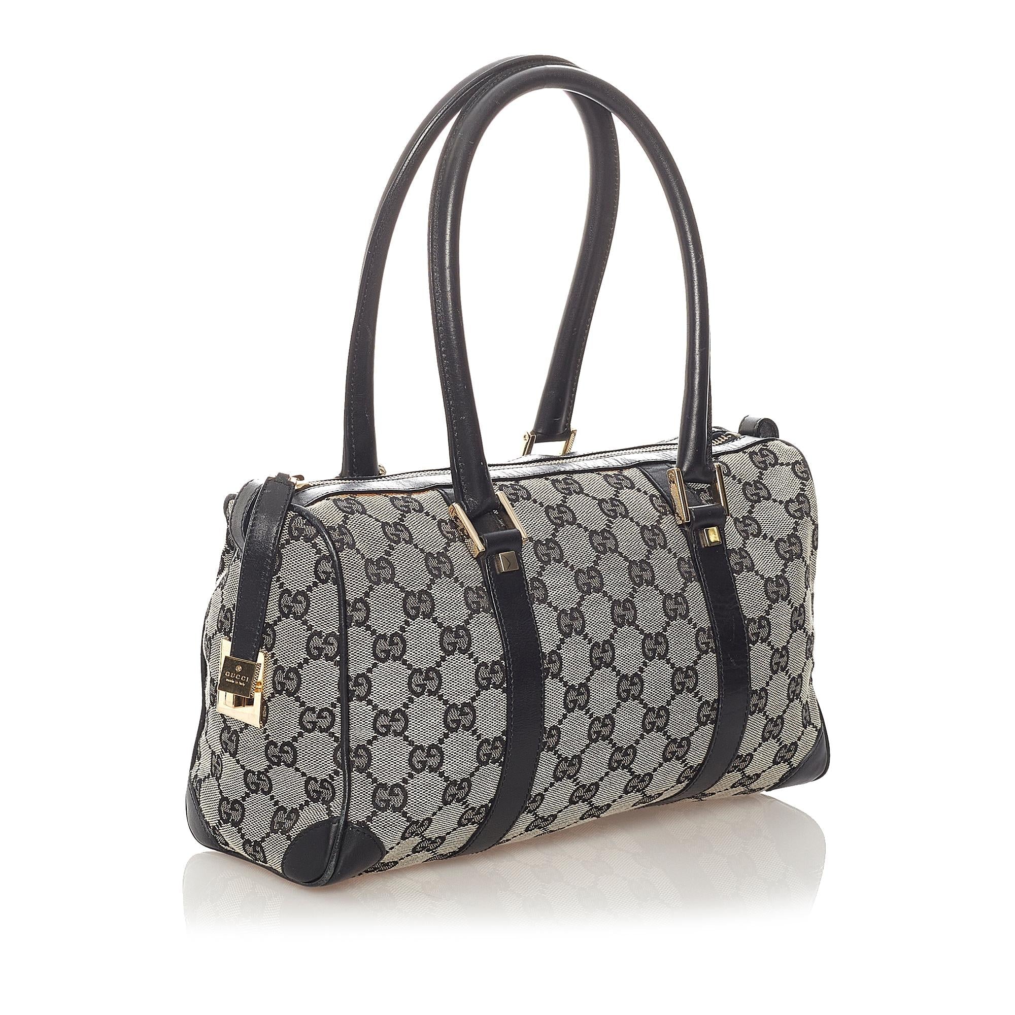 Gucci GG Canvas Boston Bag (SHG-27267)