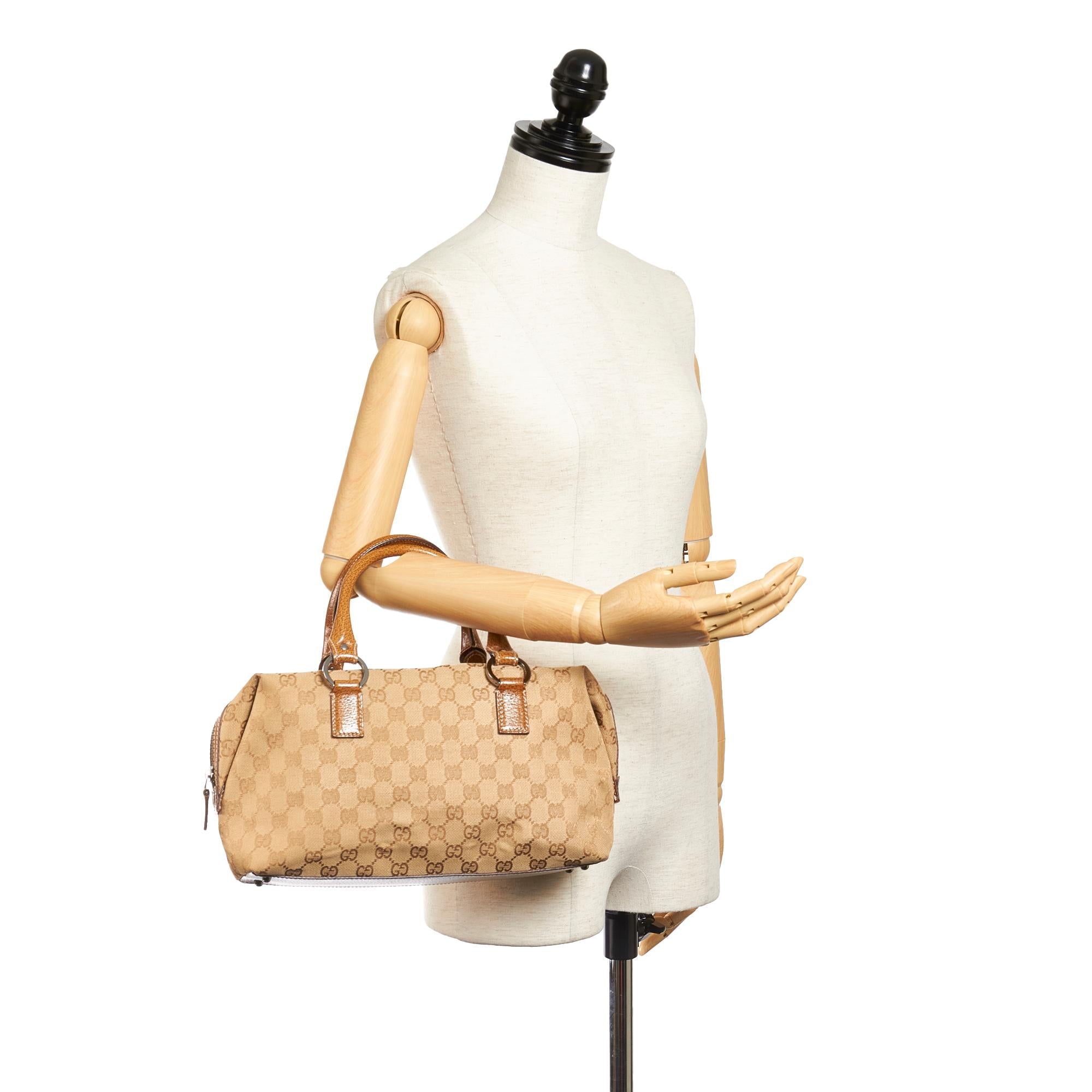 Gucci GG Canvas Boston Bag (SHG-27472)