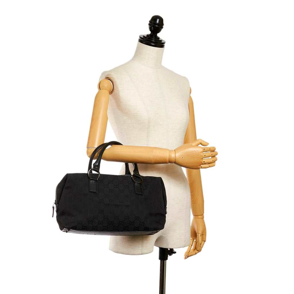 Gucci GG Canvas Boston Bag (SHG-29856)