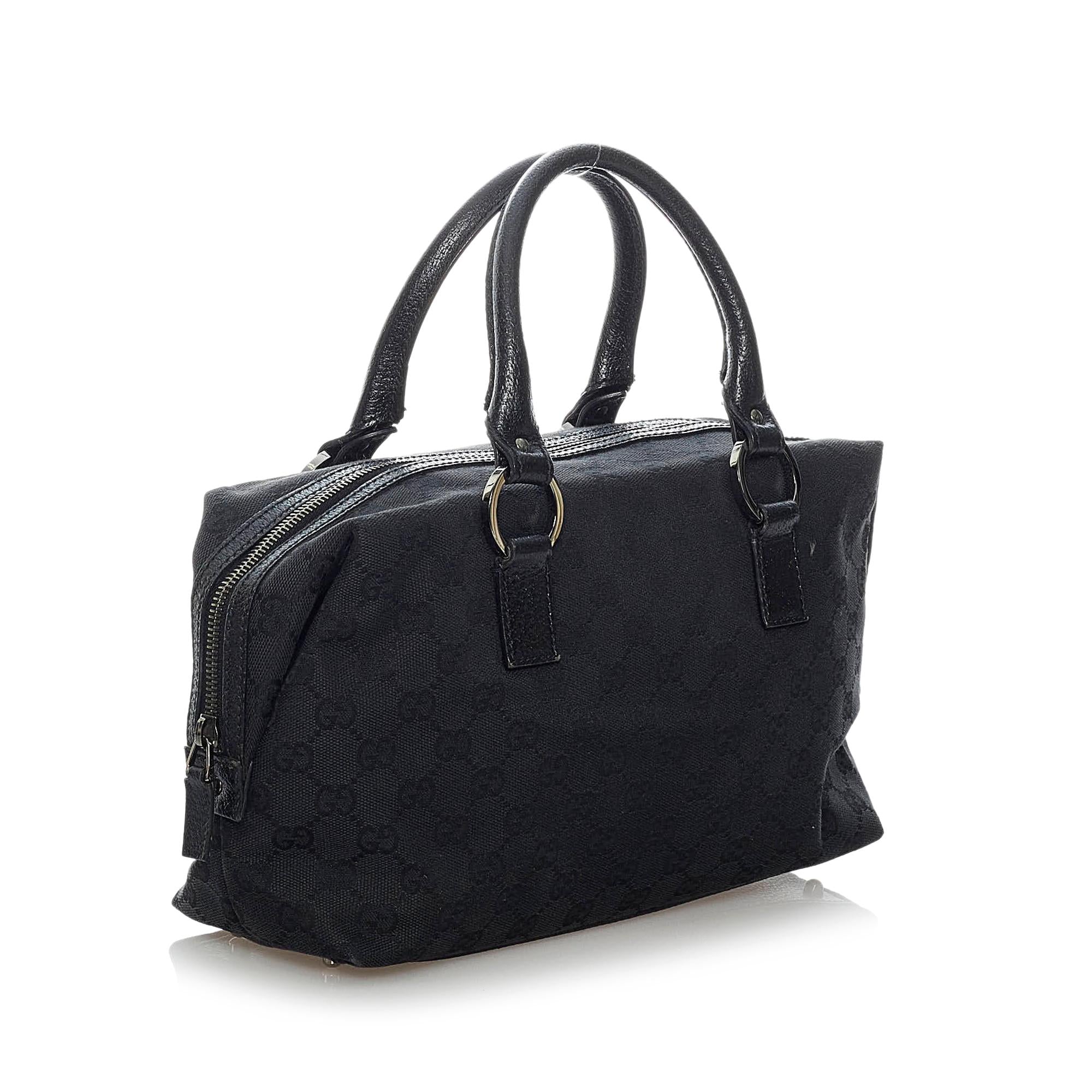 Gucci GG Canvas Boston Bag (SHG-29856)