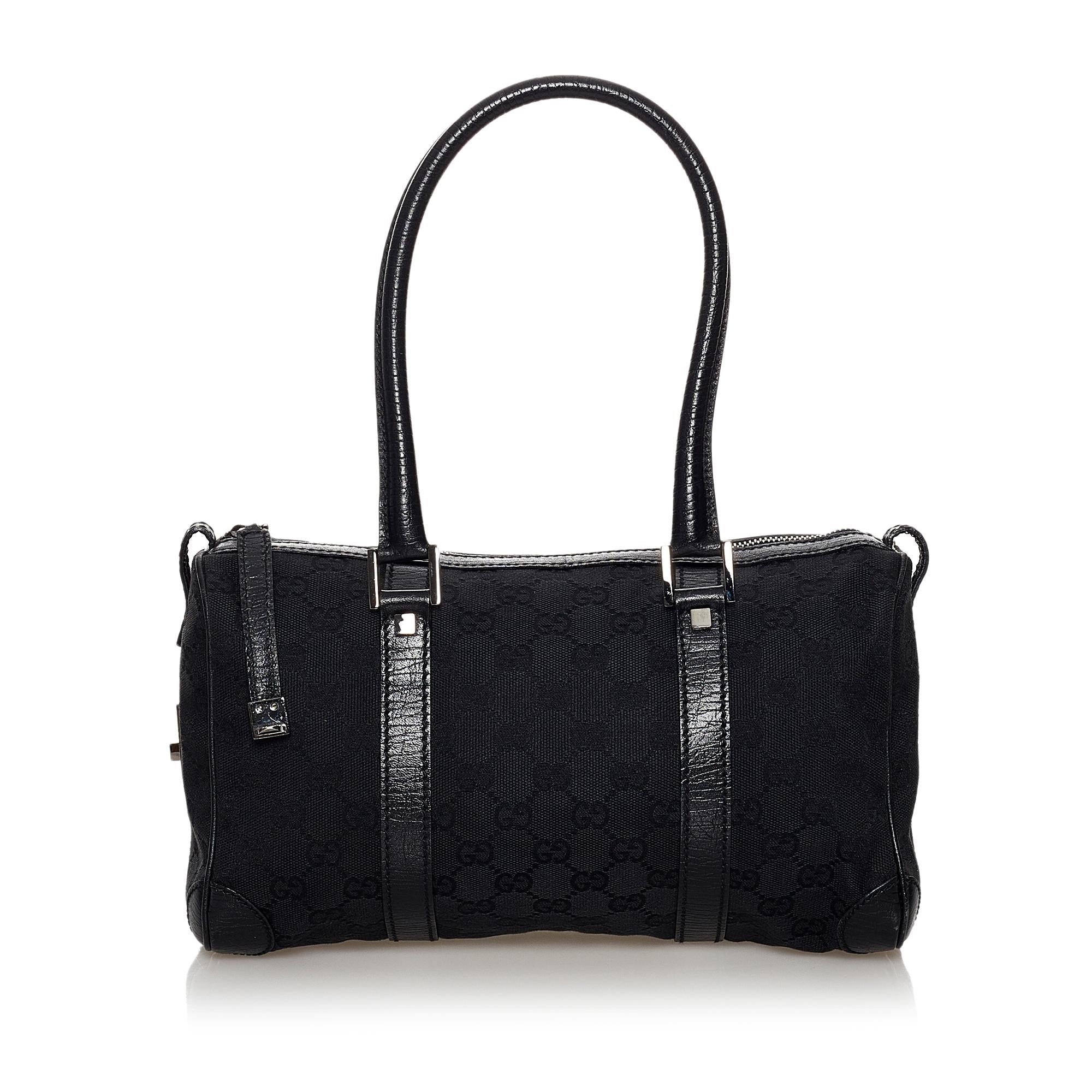Gucci GG Canvas Boston Bag (SHG-30518)