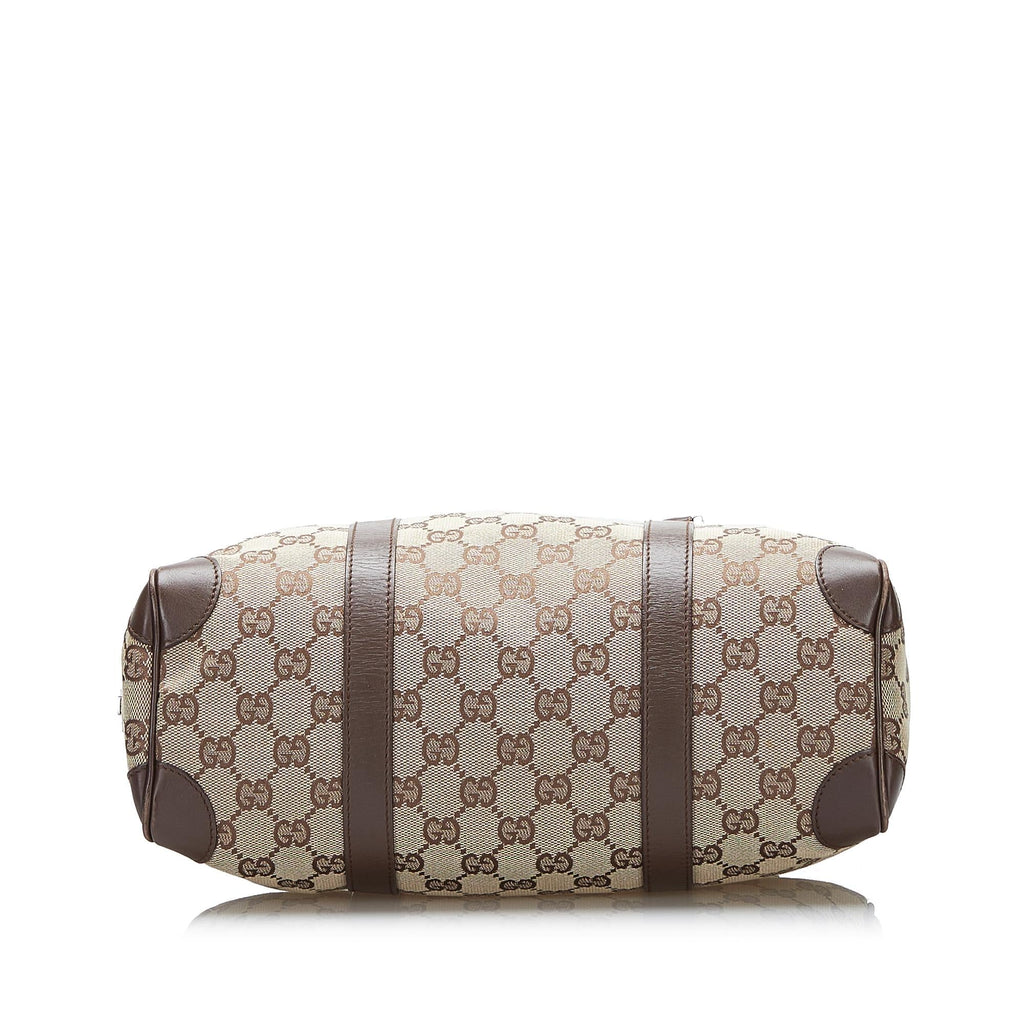 Gucci GG Canvas Boston Bag (SHG-Q90qeq)