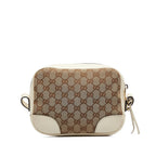 Gucci GG Canvas Bree Crossbody Bag (SHG-76hE2P)