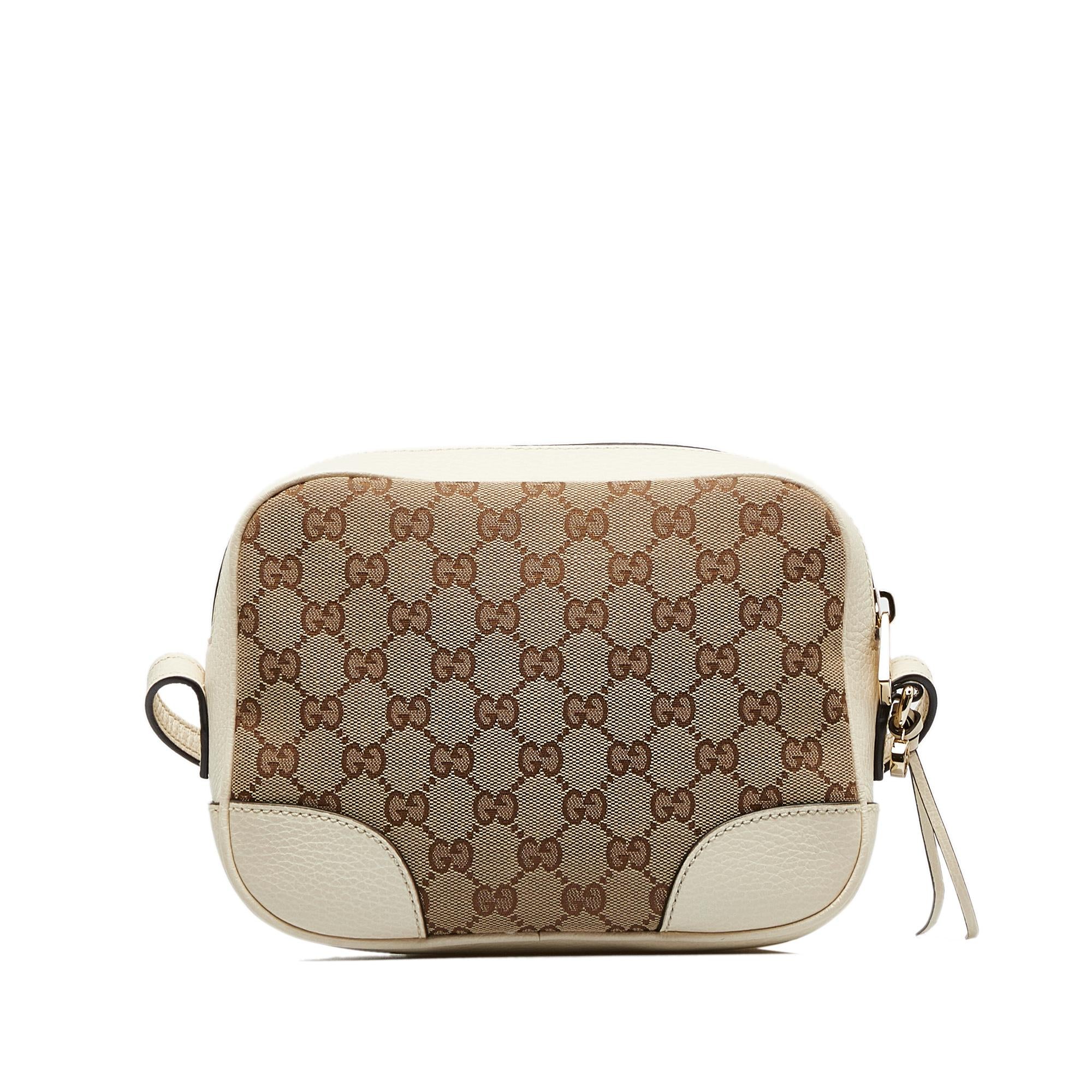 Gucci GG Canvas Bree Crossbody Bag (SHG-76hE2P)
