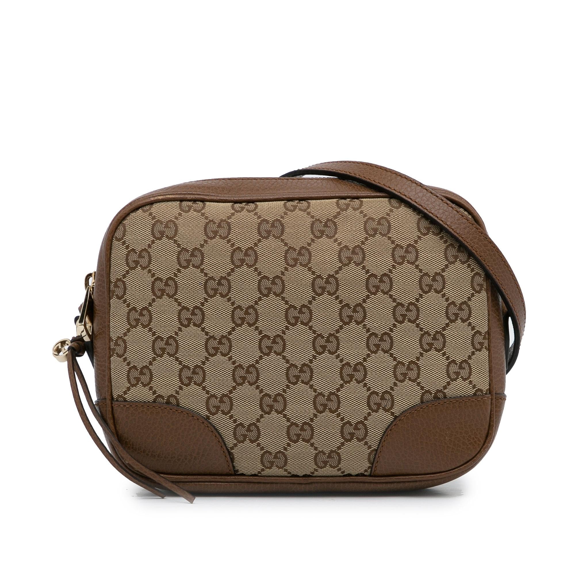 Gucci GG Canvas Bree Crossbody (SHG-B1VoWA)