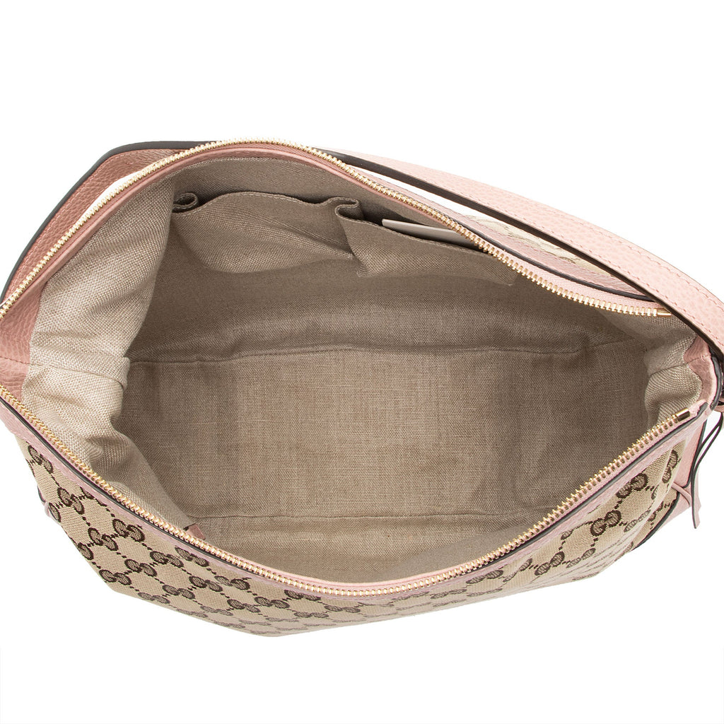 Gucci GG Canvas Bree Large Hobo (SHF-4sIfHM)