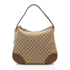 Gucci GG Canvas Bree Large Hobo