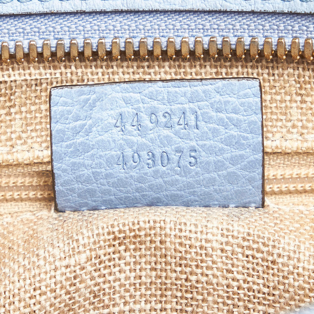 Gucci GG Canvas Bree Leather Satchel (SHG-34176)