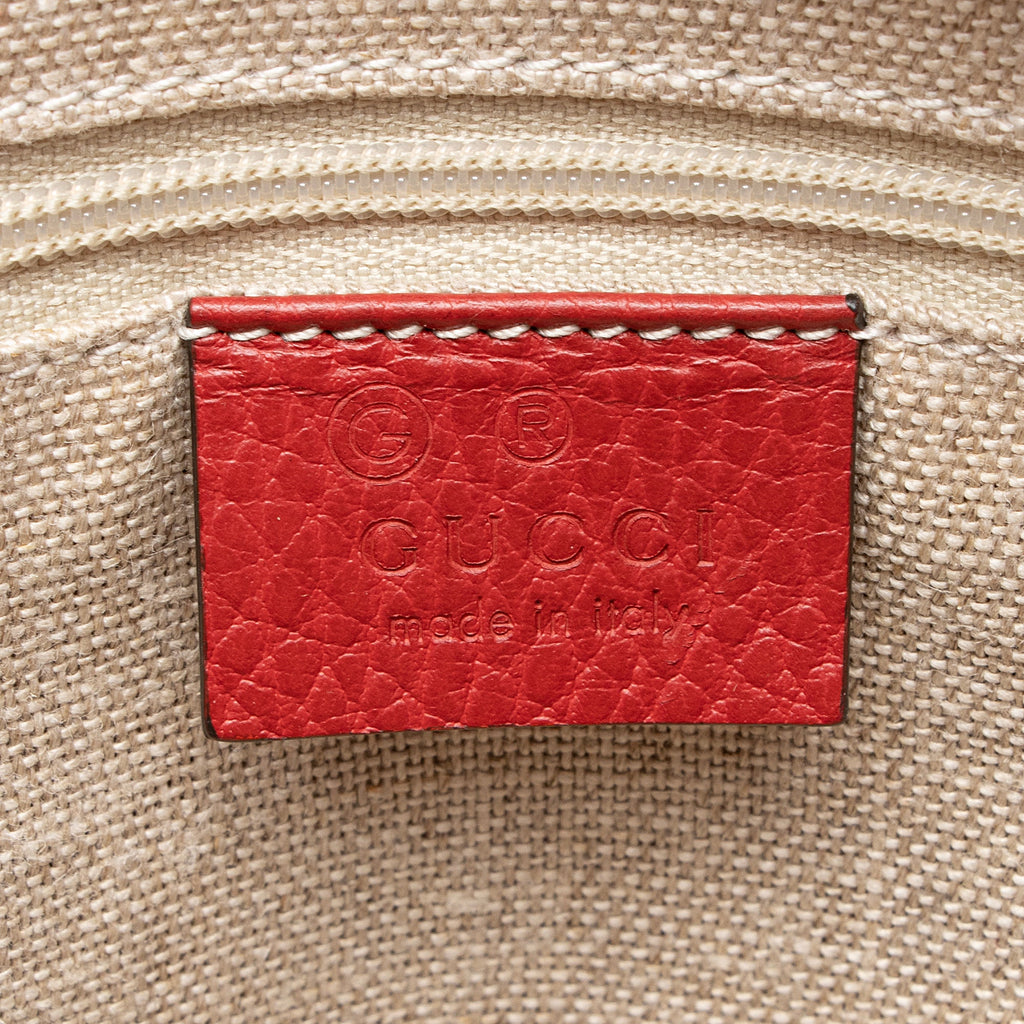 Gucci GG Canvas Bree Medium Tote (SHF-23262)