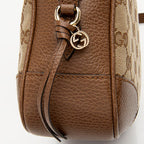Gucci GG Canvas Bree Mini Messenger Bag (SHF-JmL6zI)