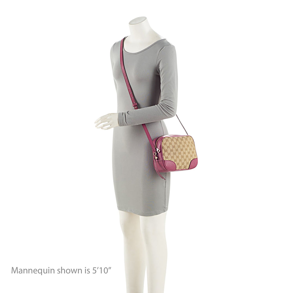 Gucci GG Canvas Bree Mini Messenger