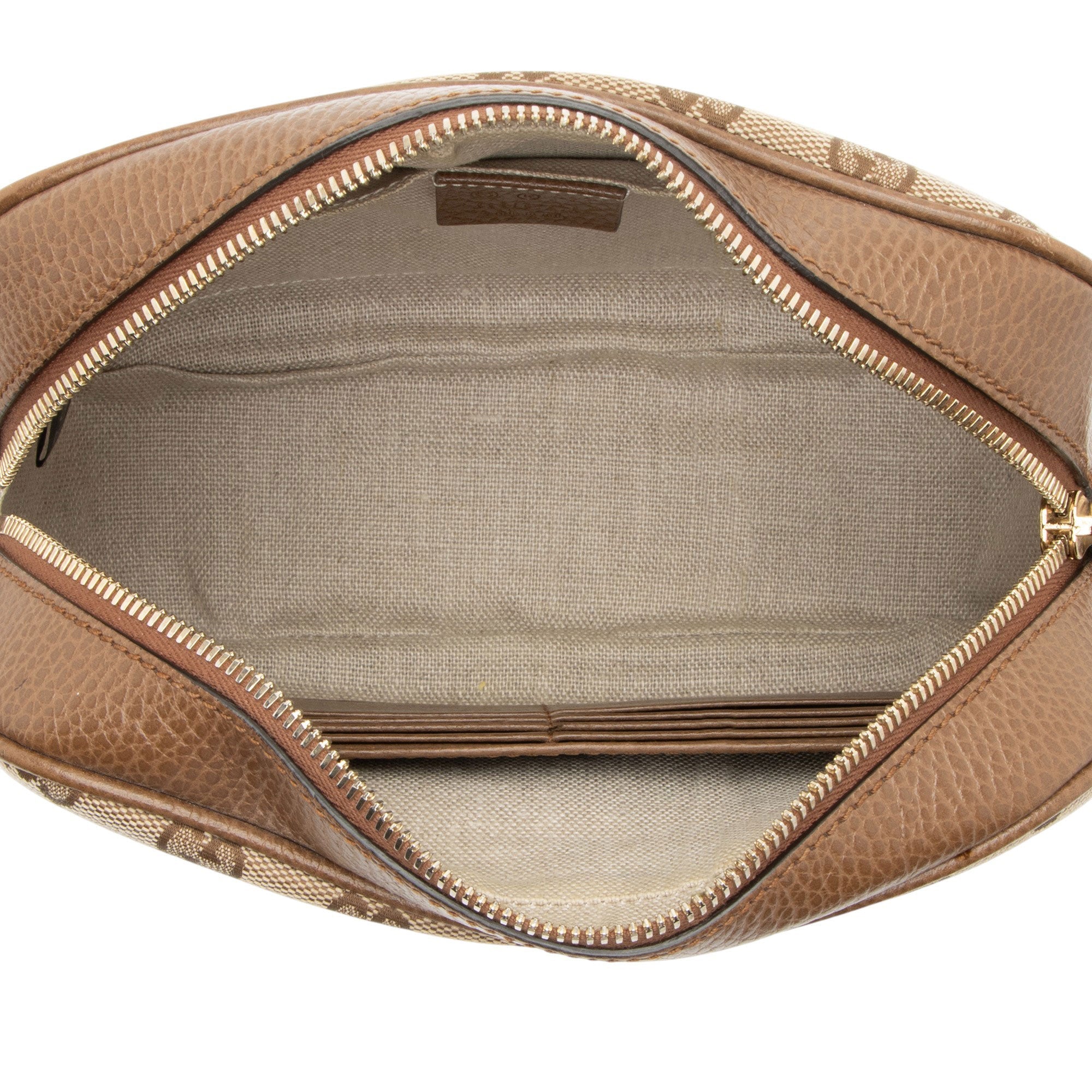 Gucci GG Canvas Bree Mini Messenger
