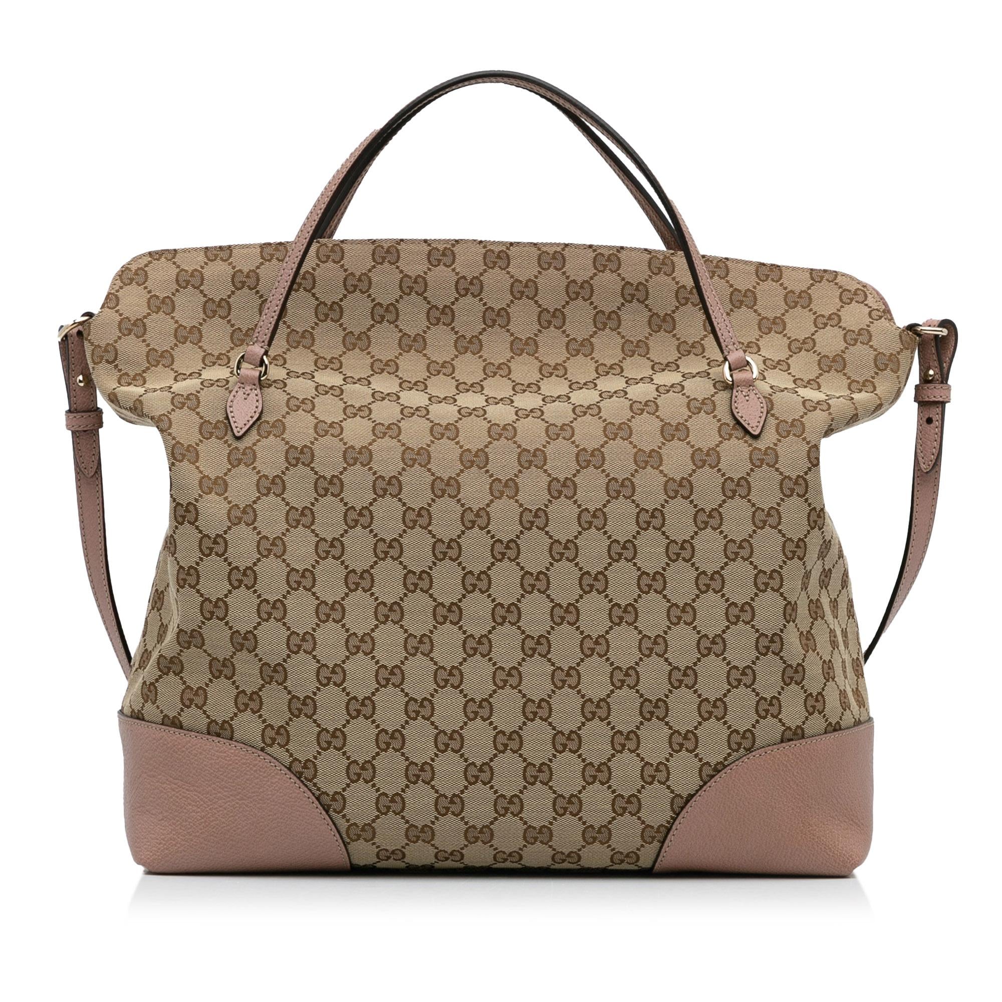 Gucci GG Canvas Bree Satchel (SHG-SbHeXb)