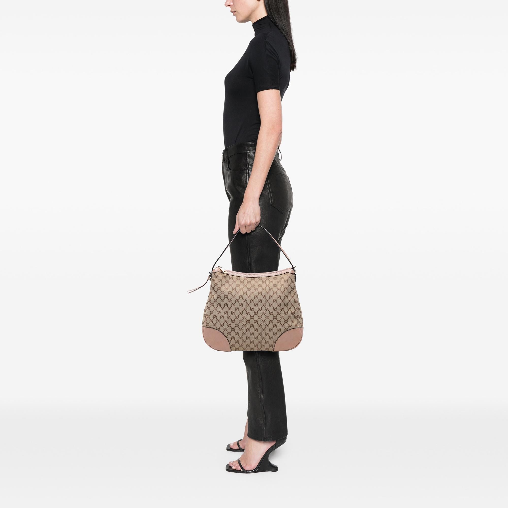 Gucci GG Canvas Bree Shoulder Bag