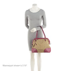 Gucci GG Canvas Bree Small Shoulder Bag (SHF-XhboVD)