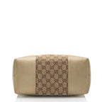 Gucci GG Canvas Bree Tote (SHF-9TFhBr)