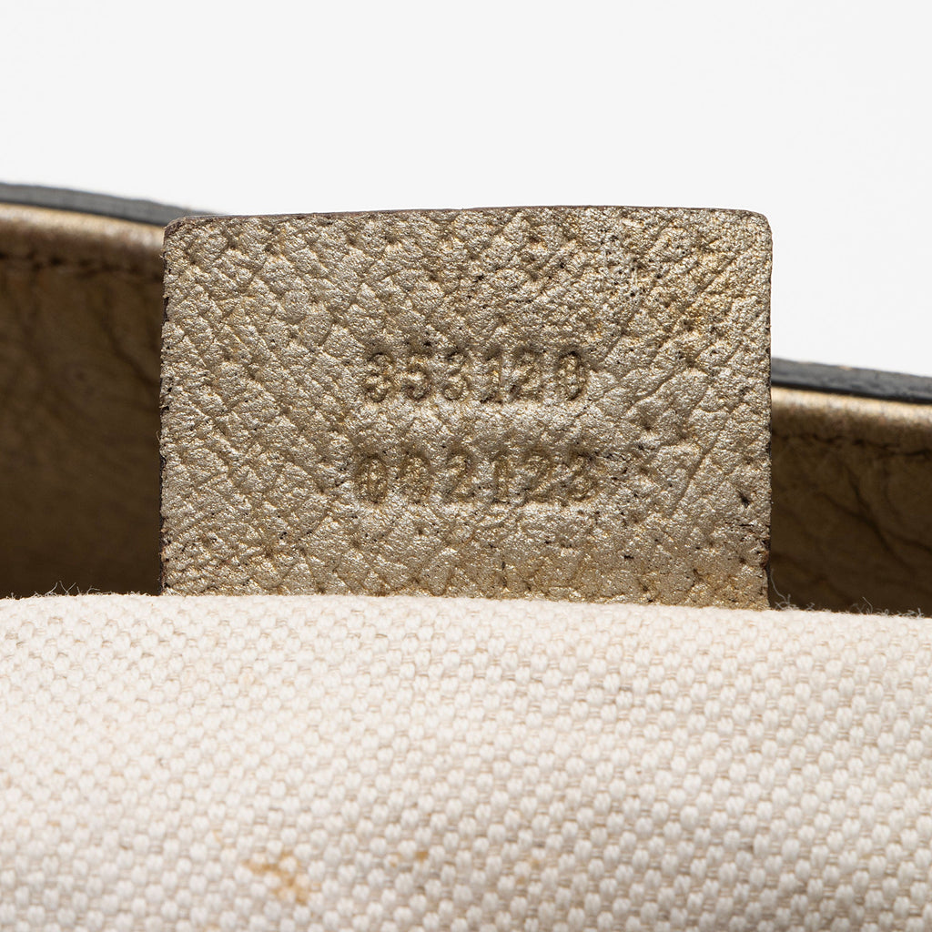 Gucci GG Canvas Bree Tote (SHF-9TFhBr)