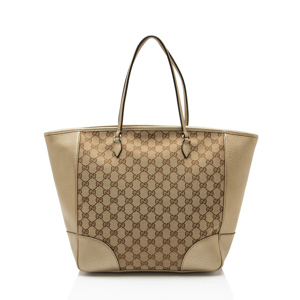 Gucci GG Canvas Bree Medium Tote