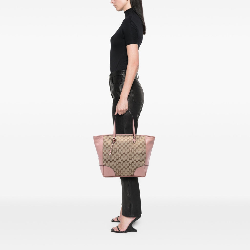 Gucci GG Canvas Bree Zippered Tote
