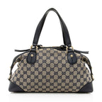 Gucci GG Canvas Brick Lane Boston Bag - FINAL SALE (SHF-19740)
