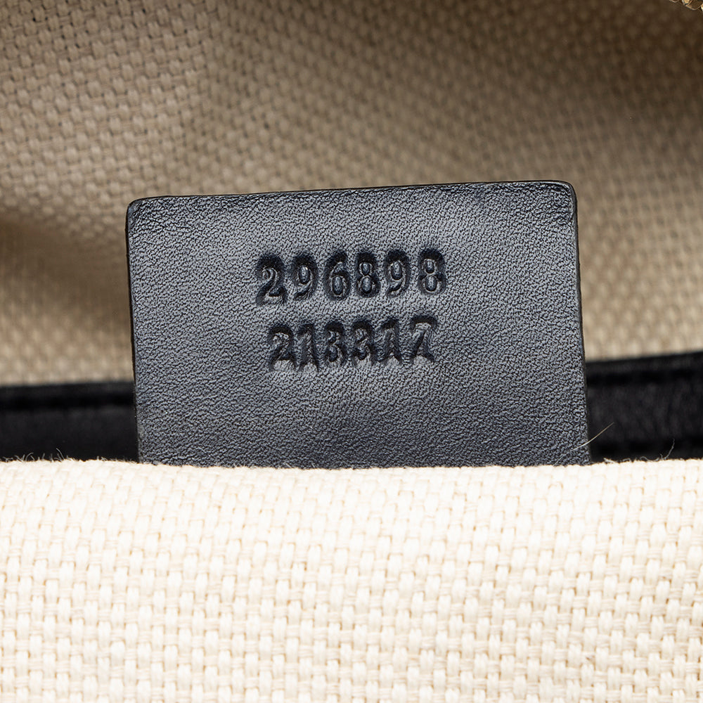 Gucci GG Canvas Brick Lane Boston Bag - FINAL SALE (SHF-19740)