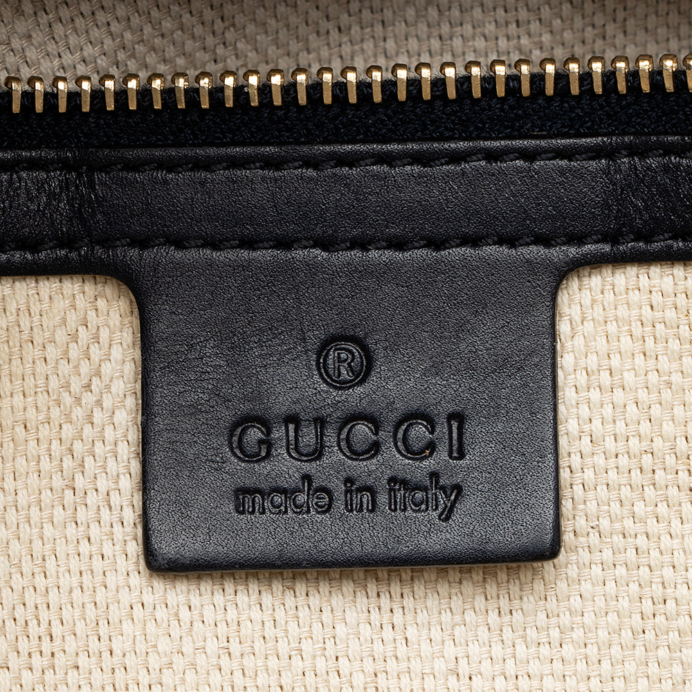Gucci GG Canvas Brick Lane Boston Bag - FINAL SALE (SHF-19740)