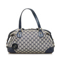 Gucci GG Canvas Brick Lane Satchel (SHG-564Kbq)