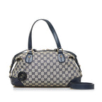 Gucci GG Canvas Brick Lane Satchel (SHG-564Kbq)