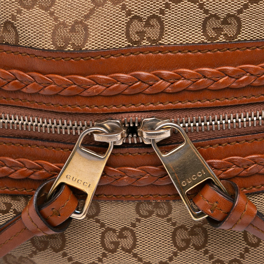Gucci GG Canvas Brick Lane Satchel
