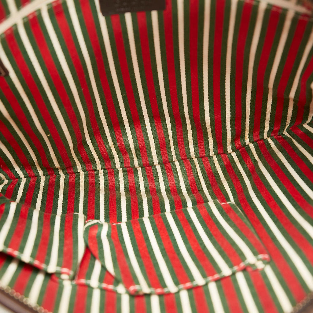 Gucci GG Canvas Britt Crossbody (SHG-gC3R2B)