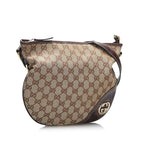 Gucci GG Canvas Britt Crossbody (SHG-gC3R2B)